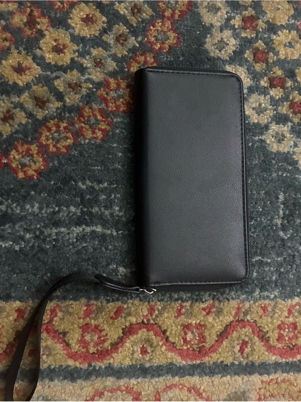 Ed Hardy Black Wallet with Red Heart Tattoo Graphic - Picture 2 of 4